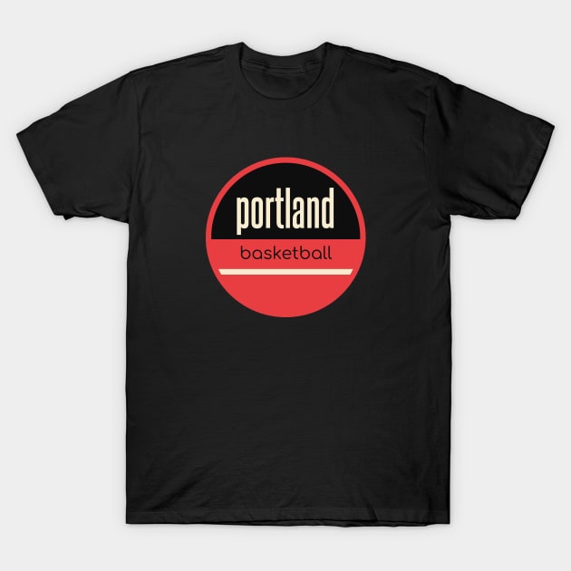 Portland basketball t shirt deals